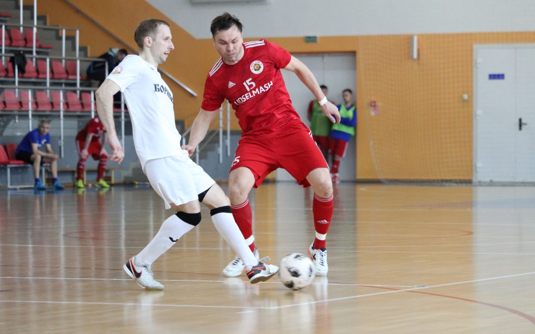 «Лидсельмаш» провел накануне матч 23-го тура чемпионата страны по мини-футболу.