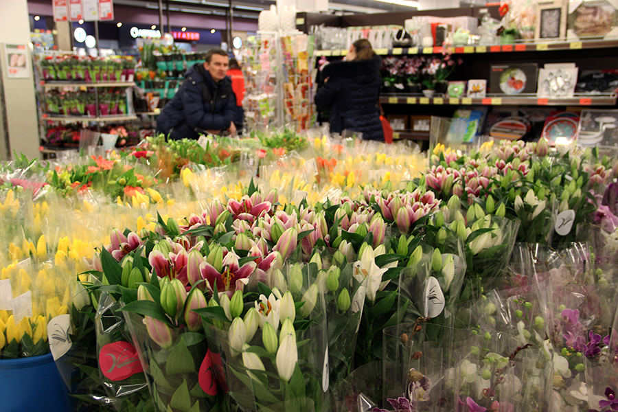 В Лиде с 6 по 8 марта будет организована торговля живыми цветами. 
