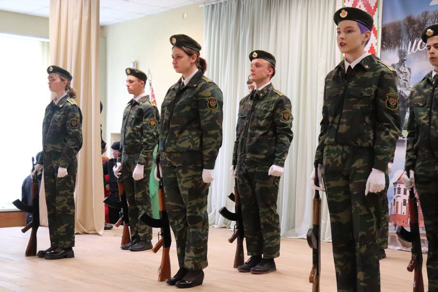 В Лиде состоялось торжественное открытие районного военно-патриотического клуба «Лидские львы».